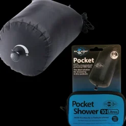 Sea To Summit Pocket Shower Black - Diverse Vandringsutrustning - Sea To Summit Pocket Shower Black
