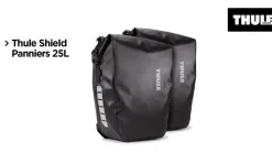 Shield Pannier large/pair black - Cykelväskor - Shield Pannier large/pair black