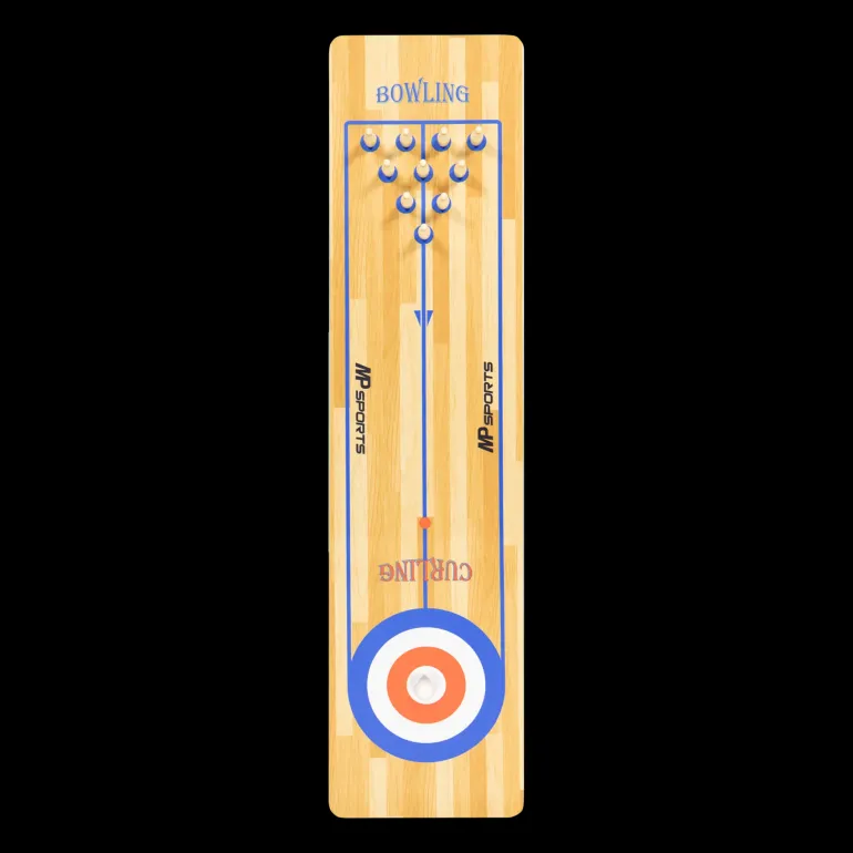 Shuffleboard 3IN1, multispelbord med shuffleboard, curling och bowling - Leksaker & Spel - Shuffleboard 3IN1, multispelbord med shuffleboard, curling och bowling