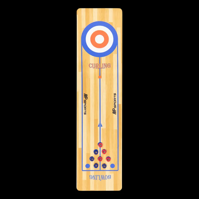 Shuffleboard 3IN1, multispelbord med shuffleboard, curling och bowling - Leksaker & Spel - Shuffleboard 3IN1, multispelbord med shuffleboard, curling och bowling