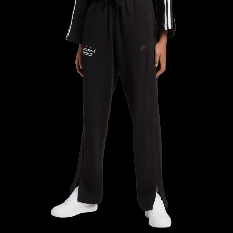Signature Graphic Embroidery French Terry Straight Leg, jogginbyxor, dam - Fritidsbyxor - Signature Graphic Embroidery French Terry Straight Leg, jogginbyxor, dam