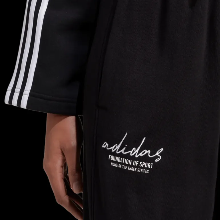 Signature Graphic Embroidery French Terry Straight Leg, jogginbyxor, dam - Fritidsbyxor - Signature Graphic Embroidery French Terry Straight Leg, jogginbyxor, dam