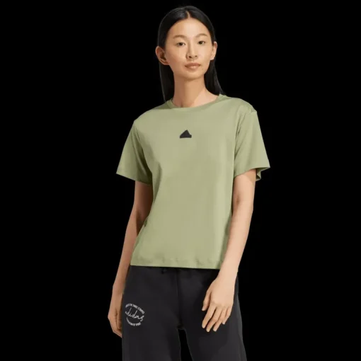 Signature Graphic Print T-Shirt, t-shirt, dam - Fritids-T-Shirt - Signature Graphic Print T-Shirt, t-shirt, dam