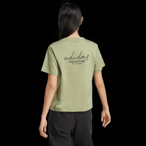 Signature Graphic Print T-Shirt, t-shirt, dam - Fritids-T-Shirt - Signature Graphic Print T-Shirt, t-shirt, dam