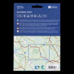 Sonfjället 1:50 000, fjellkart Sverige - Kartor - Sonfjället 1:50 000, fjellkart Sverige