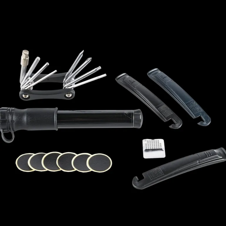 Spinner Saddelbag kit w/tool & pump, sadelväska - Cykelväskor - Spinner Saddelbag kit w/tool & pump, sadelväska