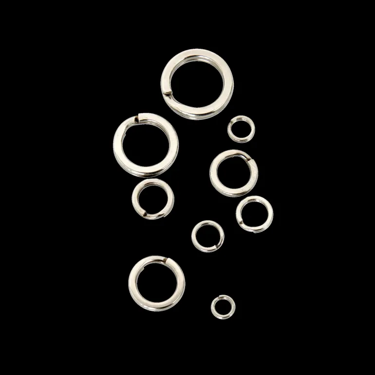 Split Ring HQSR-12mm, (10-pack), splitring - Diverse Fiskeutrustning - Split Ring HQSR-12mm, (10-pack), splitring