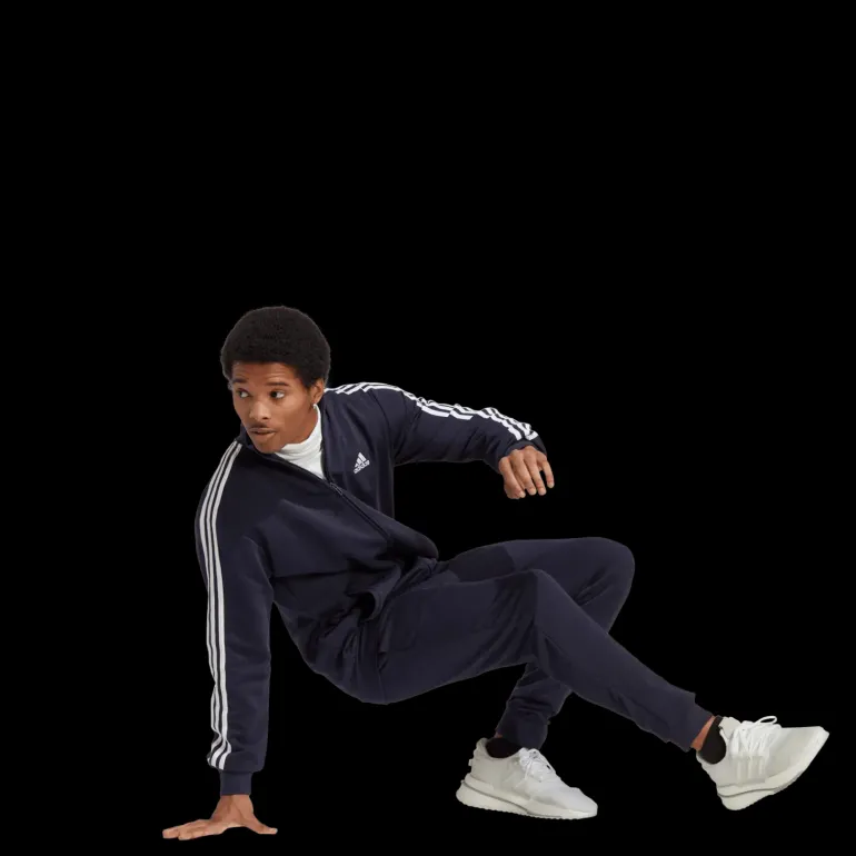 Sportswear Basic 3 Stripes French Terry Tracksuit, herr - Fritidsbyxor - Sportswear Basic 3 Stripes French Terry Tracksuit, herr