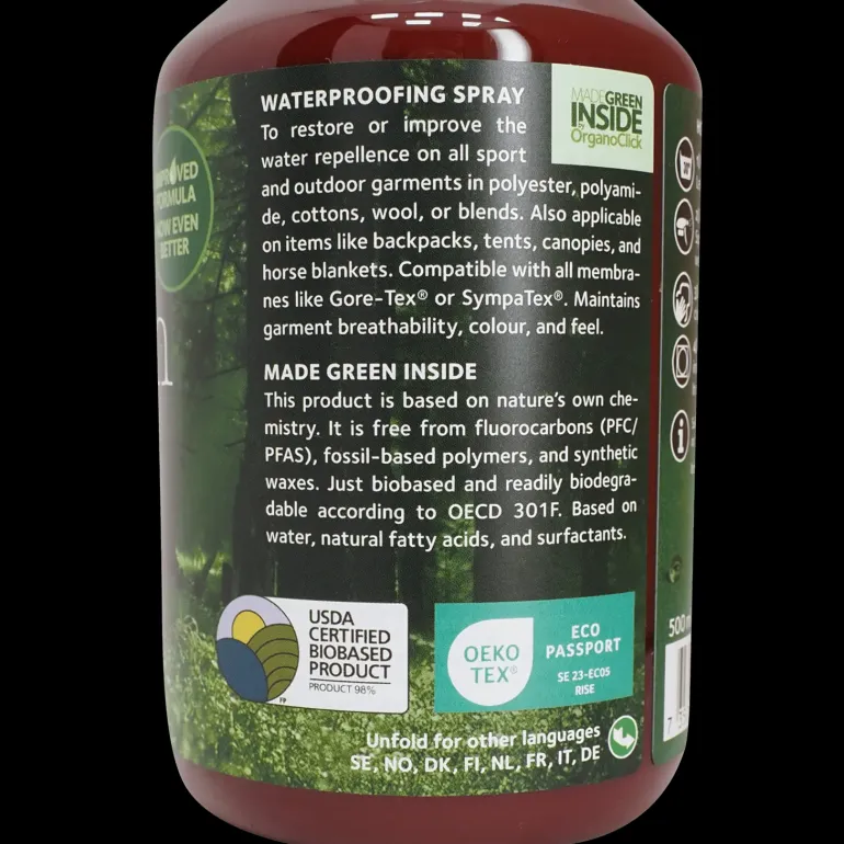 Spray-on Textile Waterproofing 500 ml 23/24, impregnering - Skovård - Spray-on Textile Waterproofing 500 ml 23/24, impregnering