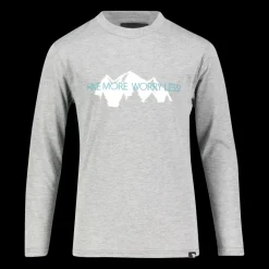 Storsola Printed Long Sleeve, tröja junior - Fritids-T-Shirts - Storsola Printed Long Sleeve, tröja junior