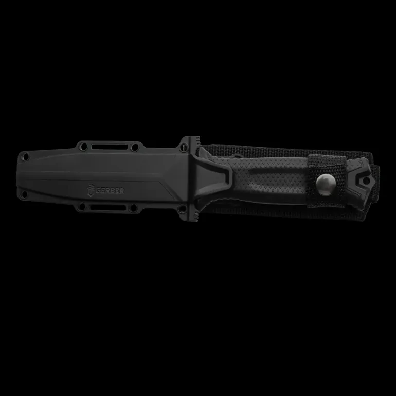 Strongarm Fixed Black Fine Edge, kniv - Jaktkniv & Fiskekniv - Strongarm Fixed Black Fine Edge, kniv