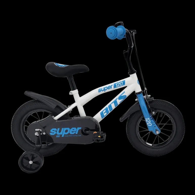 Super 12 WHITE/CYAN 25, barncykel - Barncykel - Super 12 WHITE/CYAN 25, barncykel