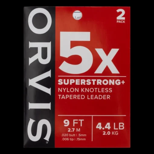 Super Strong Plus Leaders 9' 5x, tafs - Fluglina - Super Strong Plus Leaders 9' 5x, tafs