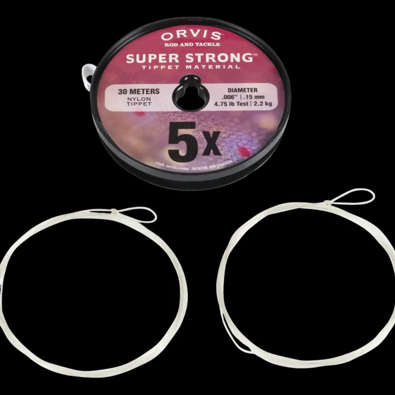 SUPER STRONG TIPPET 1 x 30 M/ LEADER 9' COMBO - Fluglina - SUPER STRONG TIPPET 1 x 30 M/ LEADER 9' COMBO