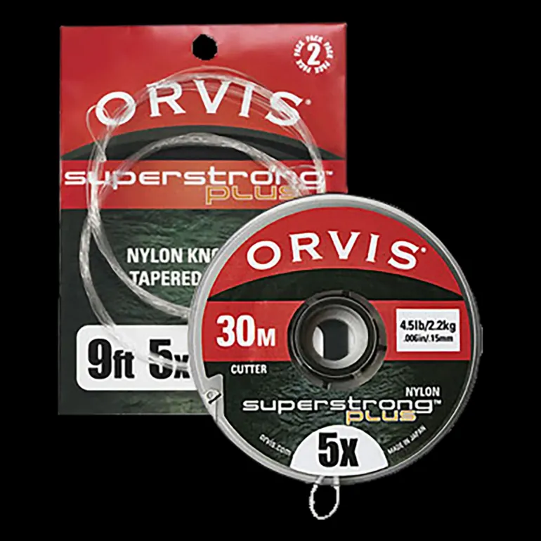SUPER STRONG TIPPET 1 x 30 M/ LEADER 9' COMBO - Fluglina - SUPER STRONG TIPPET 1 x 30 M/ LEADER 9' COMBO