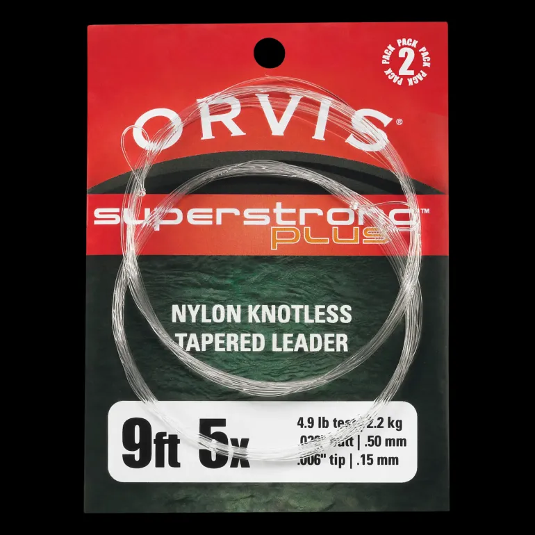 Superstrong 9', 2-pack 6x 0,13mm Clear - Fluglina - Superstrong 9', 2-pack 6x 0,13mm Clear