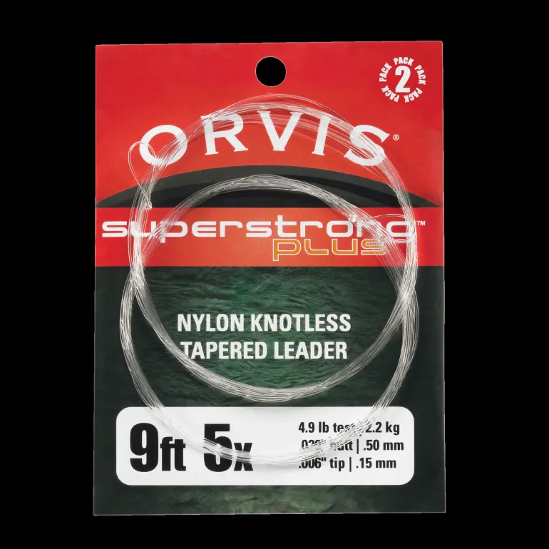 Superstrong 9', 2-pack 6x 0,13mm Clear - Fluglina - Superstrong 9', 2-pack 6x 0,13mm Clear