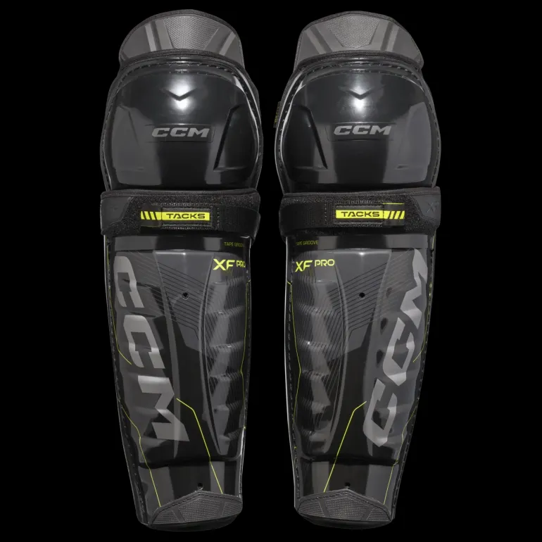 Tacks XF Pro Shin Guards - 24/25, benskydd, junior - Benskydd - Tacks XF Pro Shin Guards - 24/25, benskydd, junior