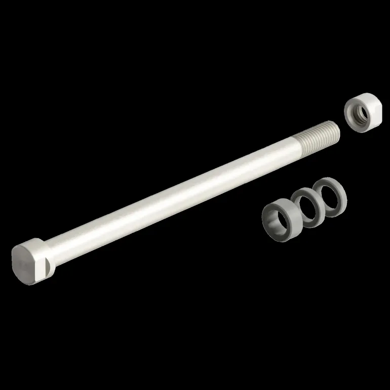 Tacx, E-Thru axle skewer 12 mm rear wheel, axel för cykelrulle - Tillbehör Till Cykeltrainer - Tacx, E-Thru axle skewer 12 mm rear wheel, axel för cykelrulle