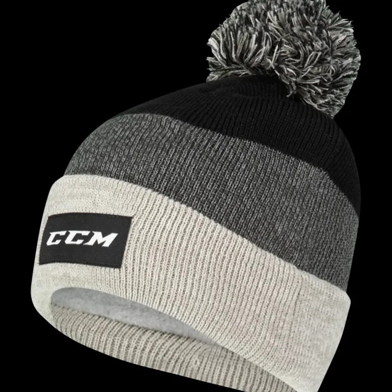 Team Cuffed Knit Pom 20, mössa unisex - Hockeykläder - Team Cuffed Knit Pom 20, mössa unisex