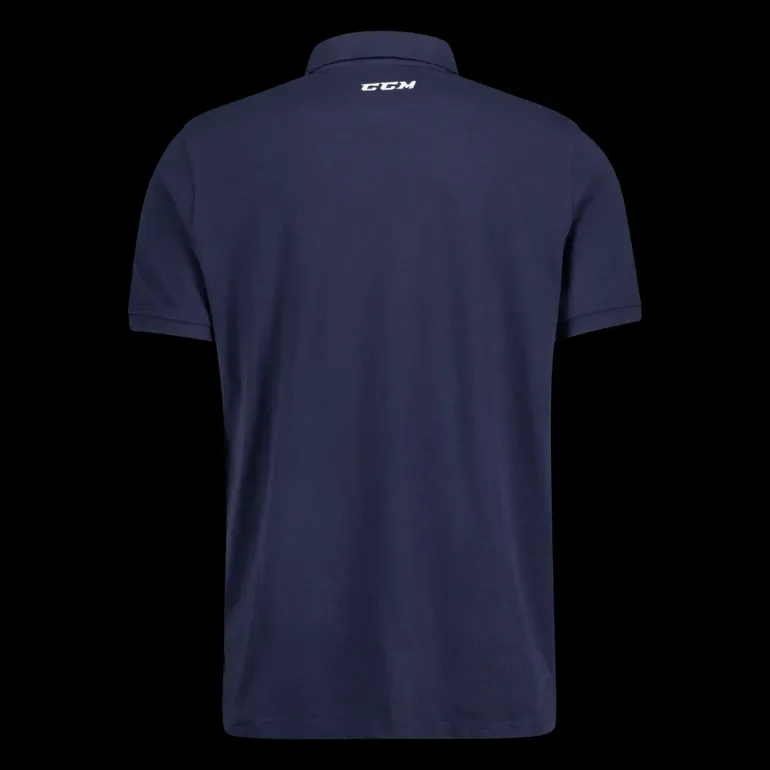 Team Sweden Pique Jub-24, pikétröja, senior - T-Shirts & Shorts - Team Sweden Pique Jub-24, pikétröja, senior