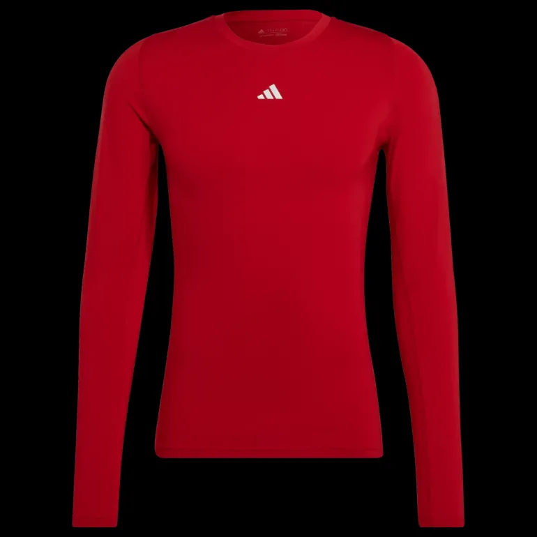 Techfit Long Sleeved Tee, kompressionströja för fotboll, herr - Tröjor - Techfit Long Sleeved Tee, kompressionströja för fotboll, herr