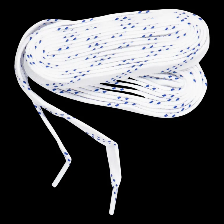 Texstyle unwaxed XL 304 cm white 24 pack- 21/22, ovaxade hockeyskosnören - Skridskosnören - Texstyle unwaxed XL 304 cm white 24 pack- 21/22, ovaxade hockeyskosnören