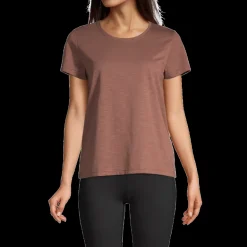 Texture Tee, t-shirt dam - Tränings-T-Shirt - Texture Tee, t-shirt dam