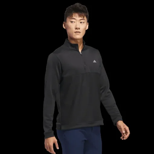 Textured Quarter Zip, golftröja, herr - Jackor & Överdelar - Textured Quarter Zip, golftröja, herr