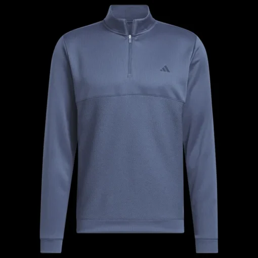 Textured Quarter Zip, golftröja, herr - Jackor & Överdelar - Textured Quarter Zip, golftröja, herr