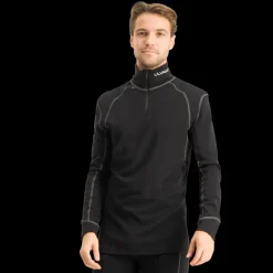 Thermo Turtle Neck W/zip, ulltröja herr - Överdelar Ull Herr - Thermo Turtle Neck W/zip, ulltröja herr