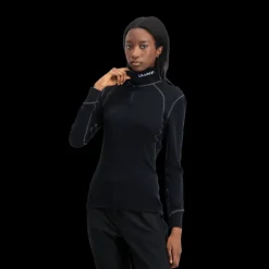 Thermo Turtle Neck W/zip, ulltröja dam - Överdelar Ull Dam - Thermo Turtle Neck W/zip, ulltröja dam