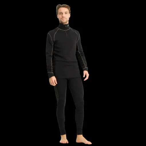 Thermo Turtle Neck W/zip, ulltröja herr - Överdelar Ull Herr - Thermo Turtle Neck W/zip, ulltröja herr