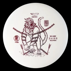 Tiger Line Midrange YAN, 165-170g, midrange frisbeegolf - Discgolf - Tiger Line Midrange YAN, 165-170g, midrange frisbeegolf