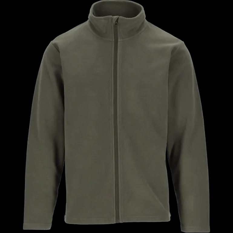 Tind Recycled Long Zip Fleece, fleecejacka, herr - Mellanlagerjackor - Tind Recycled Long Zip Fleece, fleecejacka, herr