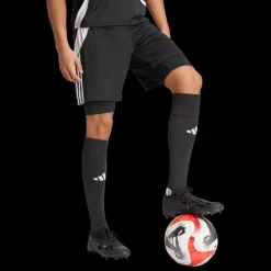Tiro 24 Training Short 2in1, fotbollsshorts, herr - Shorts - Tiro 24 Training Short 2in1, fotbollsshorts, herr