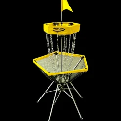 Traveler Portable Basket Yellow - Discgolf - Traveler Portable Basket Yellow