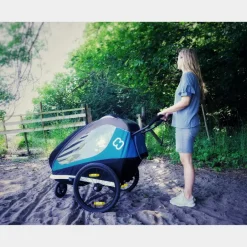 Traveller, cykelvagn med promenadhjul, två barn - Vagnar - Traveller, cykelvagn med promenadhjul, två barn