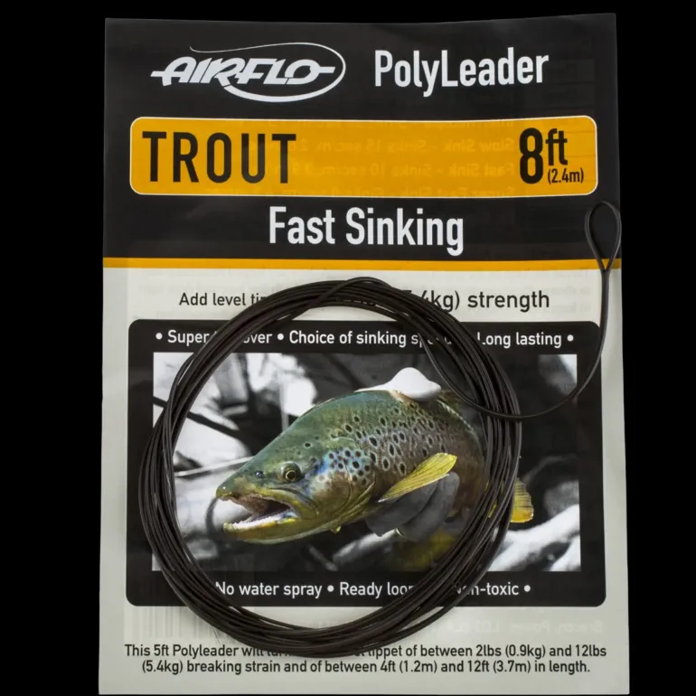 TROUT 8' FAST SINK POLYLEADER - Fluglina - TROUT 8' FAST SINK POLYLEADER