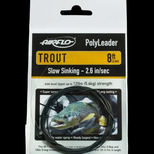 TROUT 8' SLOW SINK POLYLEADER - Fluglina - TROUT 8' SLOW SINK POLYLEADER