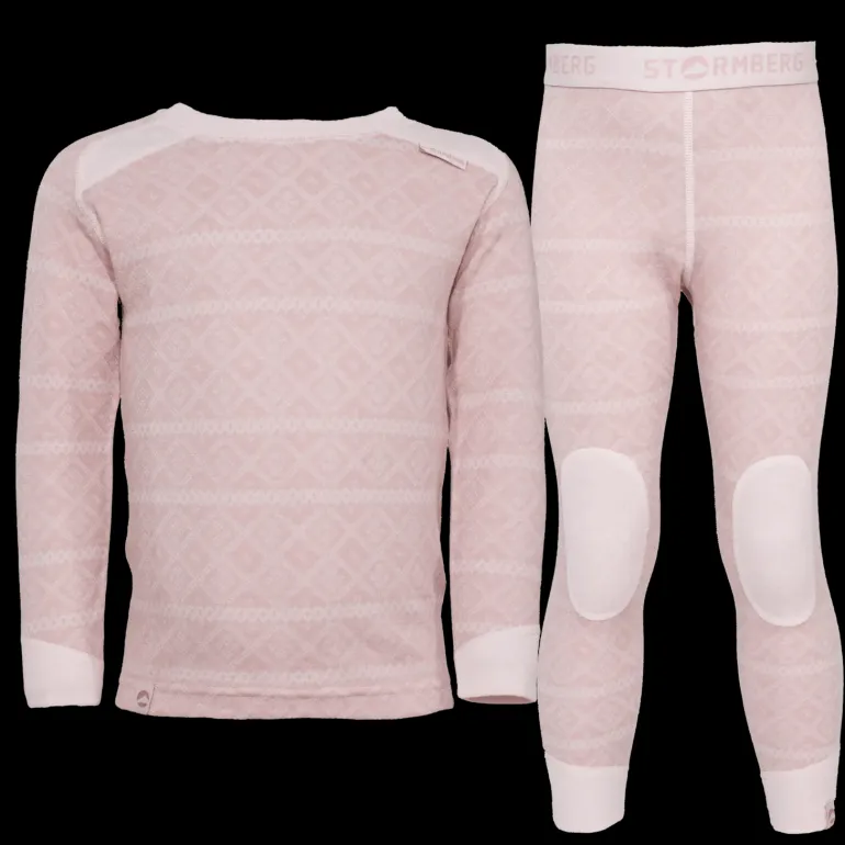 Trysil 2-layer Wool Set, ullunderställ, barn - Underställ set - Trysil 2-layer Wool Set, ullunderställ, barn