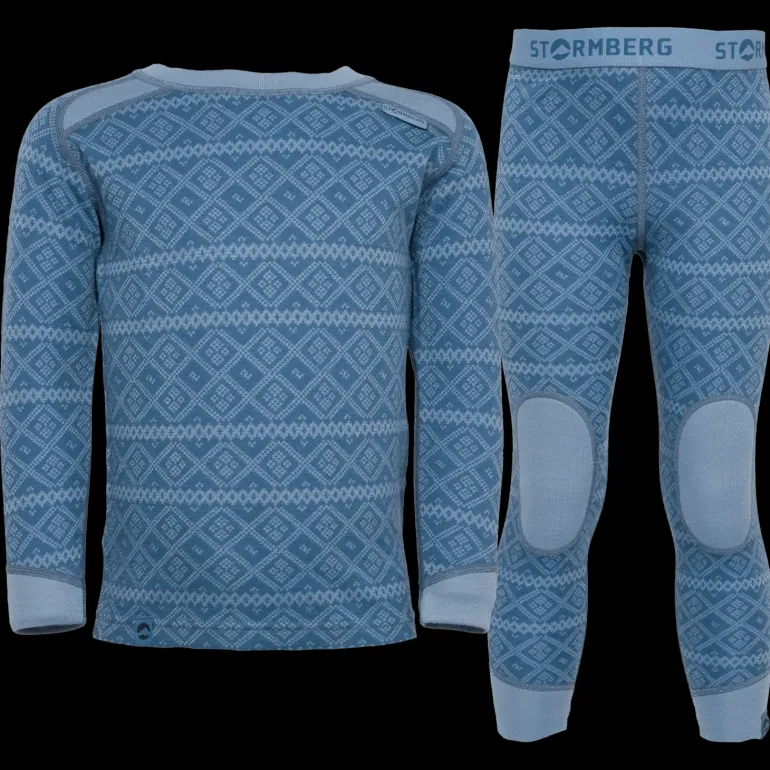 Trysil 2-layer Wool Set, ullunderställ, barn - Underställ set - Trysil 2-layer Wool Set, ullunderställ, barn