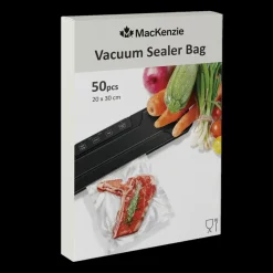 Vacuum Sealer Bag 50pcs, 130my, 20x30cm, vakuumpåsar - Jaktutrustning - Vacuum Sealer Bag 50pcs, 130my, 20x30cm, vakuumpåsar