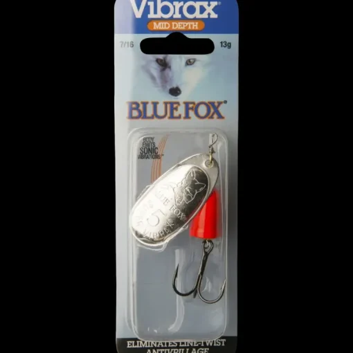 Vibrax röd nr 5, spinnare - Spinnare - Vibrax röd nr 5, spinnare
