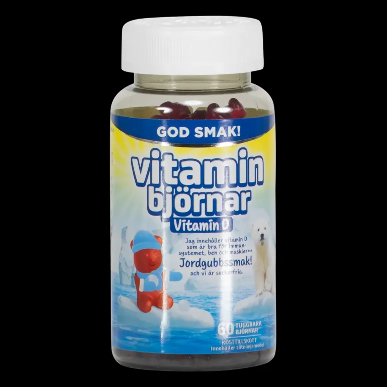 Vitaminbjörnar D-vitamin, Vitaminbjörnar - Hälsokost - Vitaminbjörnar D-vitamin, Vitaminbjörnar
