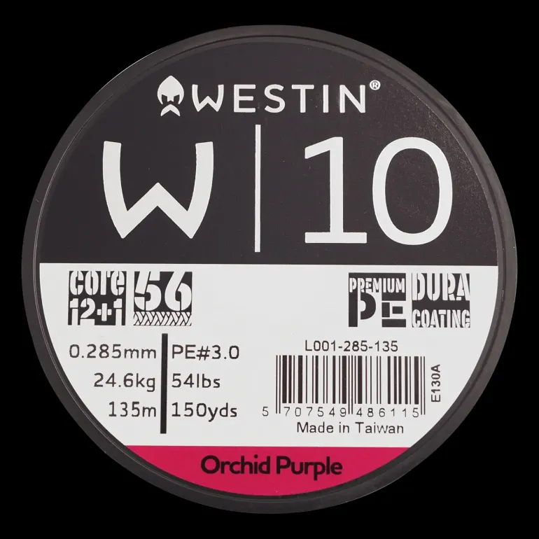 W10 13 Braid Orchid 0.285mm 135m 24.6kg, fiskelina multifilament - Fiskelina- & Tafs - W10 13 Braid Orchid 0.285mm 135m 24.6kg, fiskelina multifilament