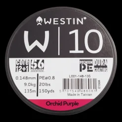 W10 13 Braid Orchid 0.148mm 135m 9.0kg, fiskelina multifilament - Fiskelina- & Tafs - W10 13 Braid Orchid 0.148mm 135m 9.0kg, fiskelina multifilament