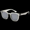 008 Waye Transparent Grey Frame With Smoke Lens, solglasögon, unisex - Lifestyle - 008 Waye Transparent Grey Frame With Smoke Lens, solglasögon, unisex