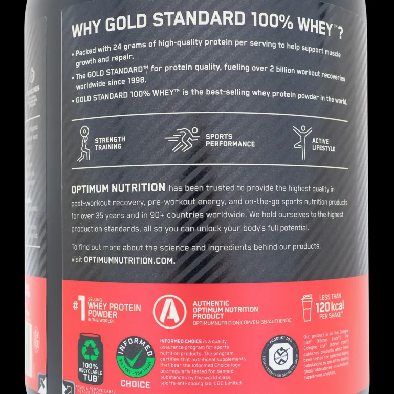 100 % Whey Gold Standard 908 g, proteinpulver - Proteiner - 100 % Whey Gold Standard 908 g, proteinpulver