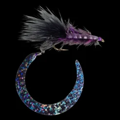 Wiggle Tail Borstmask – Svart, fluga - Flugor - Wiggle Tail Borstmask – Svart, fluga